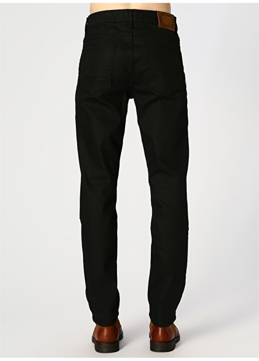 U.S. Polo Assn. Casual Slim Siyah Denim Pantolon 4