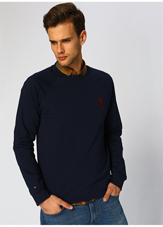 U.S. Polo Assn. Koyu Lacivert Sweatshirt 2