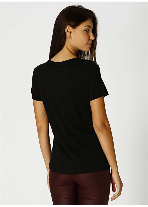 Vero Moda Siyah T-Shirt 4