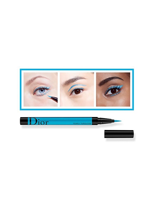 Dior Diorshow On Stage Liner Waterproof - 351 Pearly Turquoise Eyeliner 1