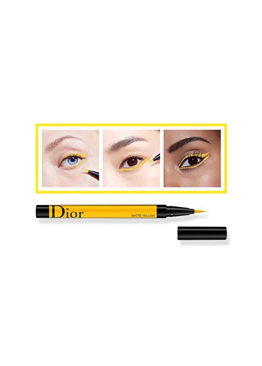 Dior Diorshow On Stage Liner Waterproof - 541 Matte Yellow Eyeliner 1