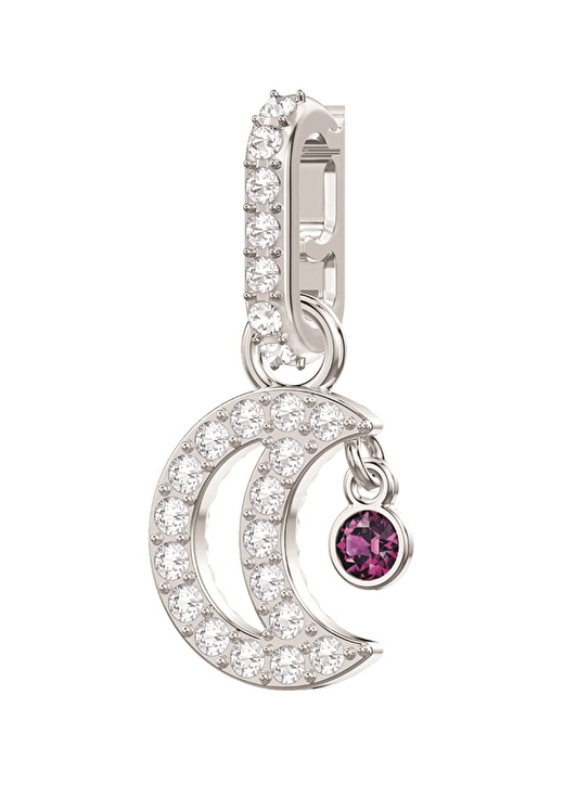 Swarovski 5429774 Remix Ay Sembol Charm Beyaz Rodyum Kaplama Charm 1