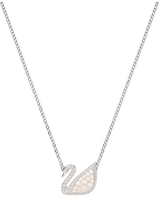 Swarovski 5416605 Iconic Swan Beyaz Rodyum Kaplama Kolye 1