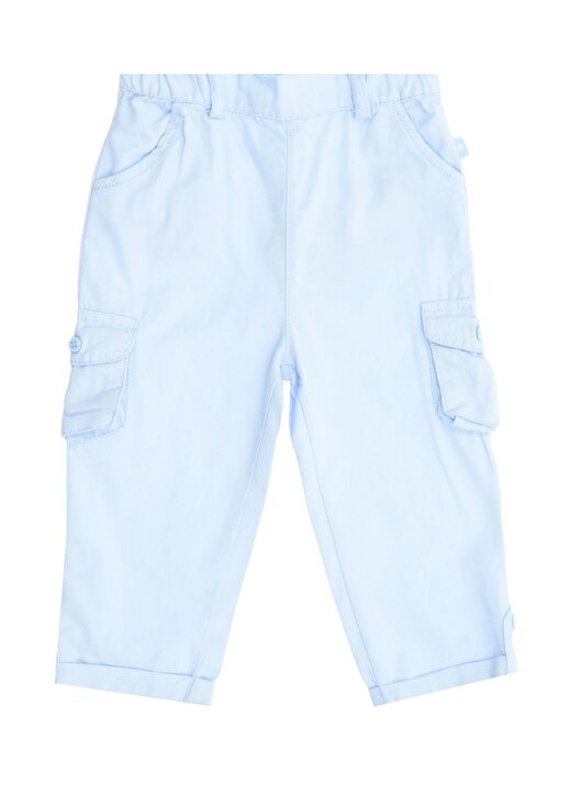 Mammaramma Cep Detaylı Mavi Erkek Çocuk Pantolon 1