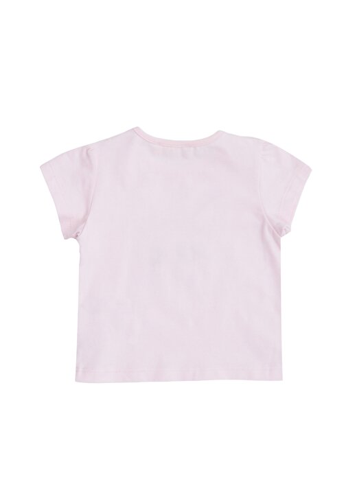 Mammaramma RAB001 Pembe Baskılı Kız Bebek T-Shirt 2