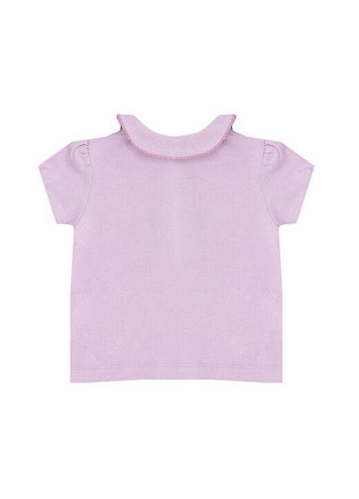 Mammaramma Baskılı Lila Kız Bebek T-Shirt 2