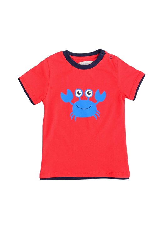 Mammaramma Kırmızı Bebek T-Shirt 1