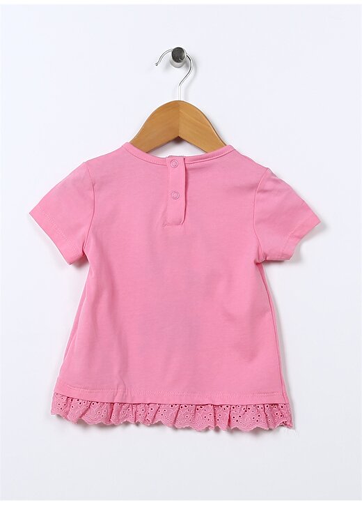 Mammaramma Pembe Kız Bebek T-Shirt SMILEY-1 2