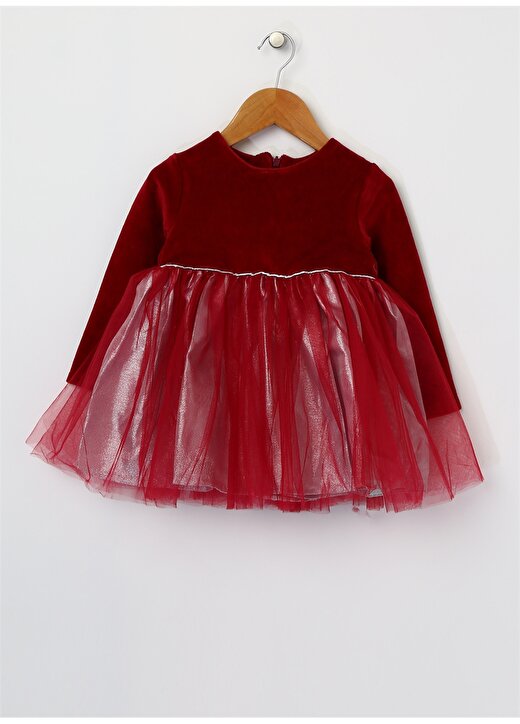 Mammaramma Kız Bebek Kırmızı Elbise 1