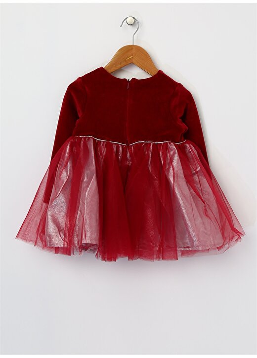 Mammaramma Kız Bebek Kırmızı Elbise 2
