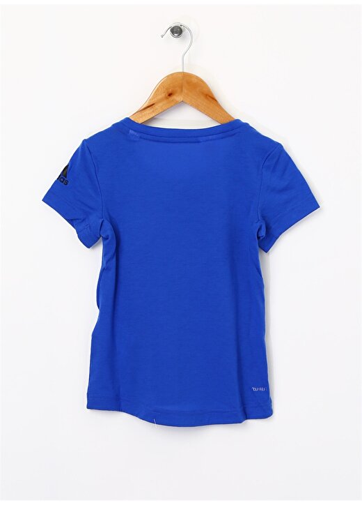 Adidas 82-Cf7220-Yg Prime Mavi Kız Çocuk T-Shirt 2