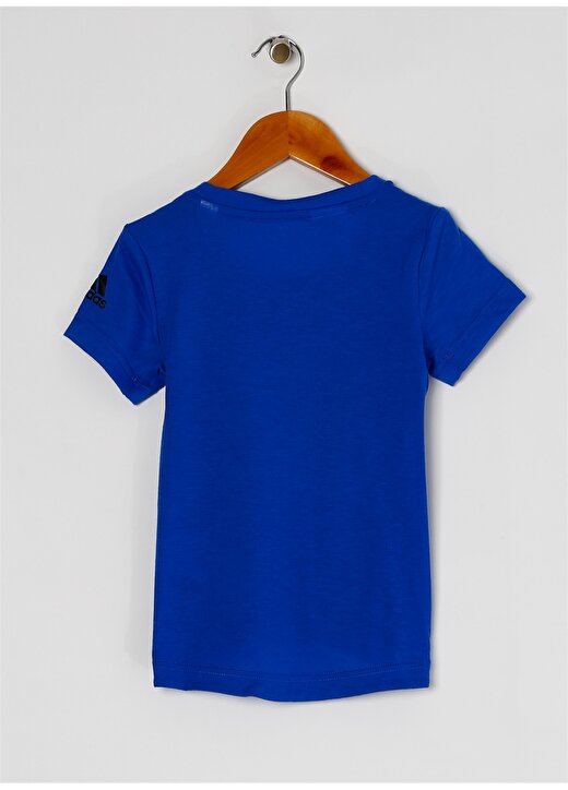 Adidas 82-CF7220-YG PRIME Kısa Kollu Mavi Kız Çocuk T-Shirt 2