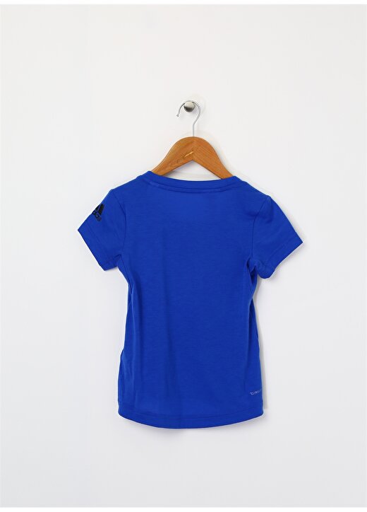 Adidas 82-CF7220-YG PRIME Kısa Kollu Mavi Kız Çocuk T-Shirt 3
