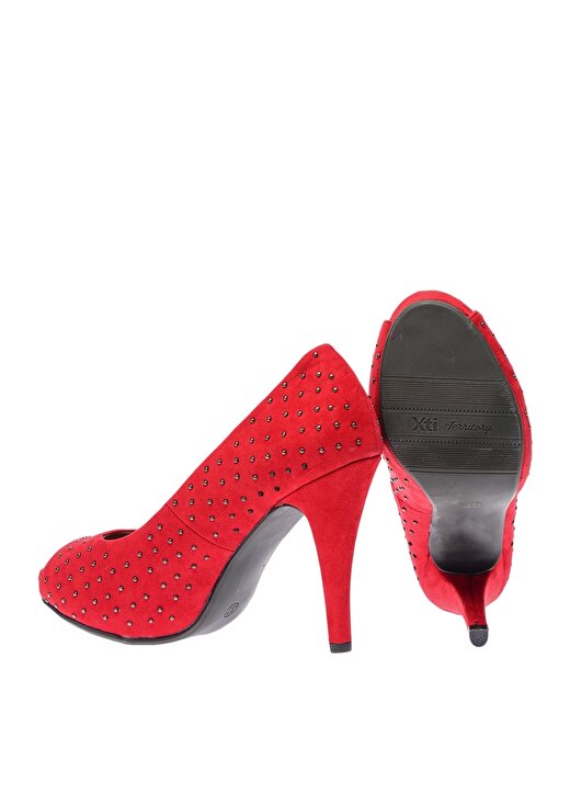 Xti Kırmızı Topuklu Ayakkabı 3