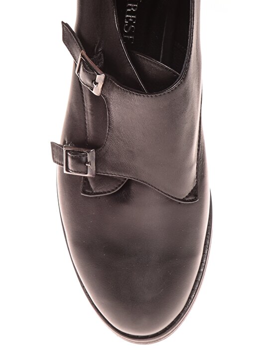 Divarese Kemer Detaylı Klasik Kahverengi Erkek Ayakkabı 3