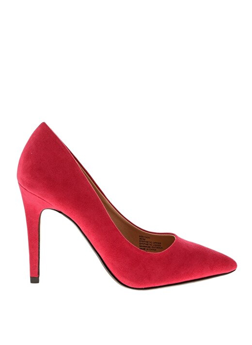 Dune Topluklu Süet Kırmızı Kadın Ayakkabı 1