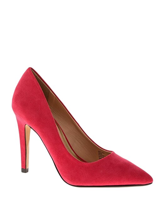 Dune Topluklu Süet Kırmızı Kadın Ayakkabı 2