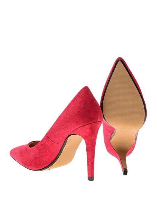 Dune Topluklu Süet Kırmızı Kadın Ayakkabı 3