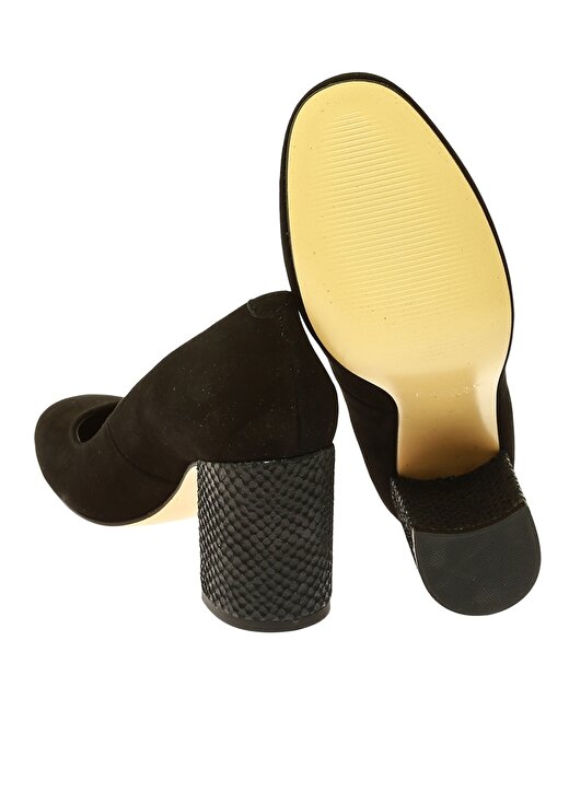 Dune Siyah Kadın Topuklu Ayakkabı ABELL 4