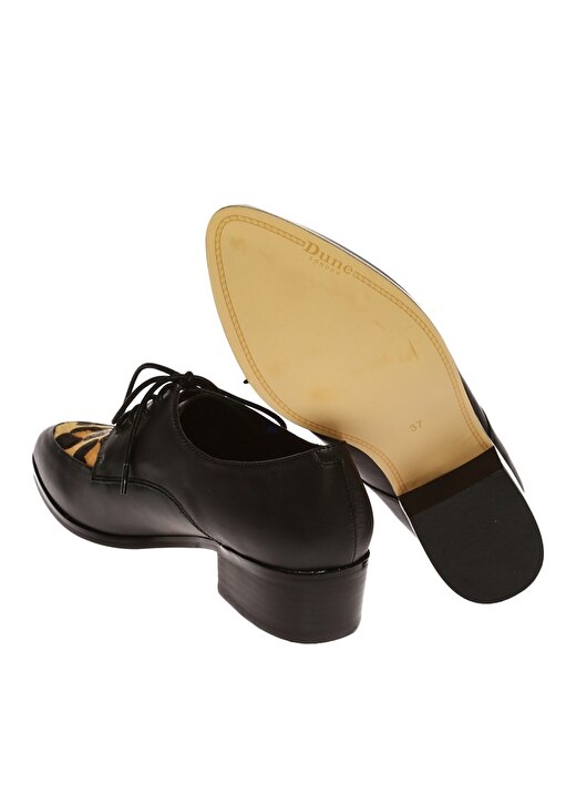 Dune Leopar Desenli Klasik Düz Ayakkabı 4