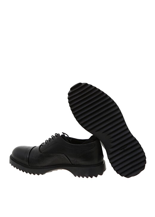 Divarese Bağcıklı Siyah Erkek Günlük Ayakkabı 3