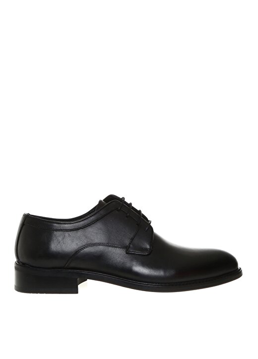 Cotton Bar Erkek Deri Siyah Klasik Ayakkabı 1