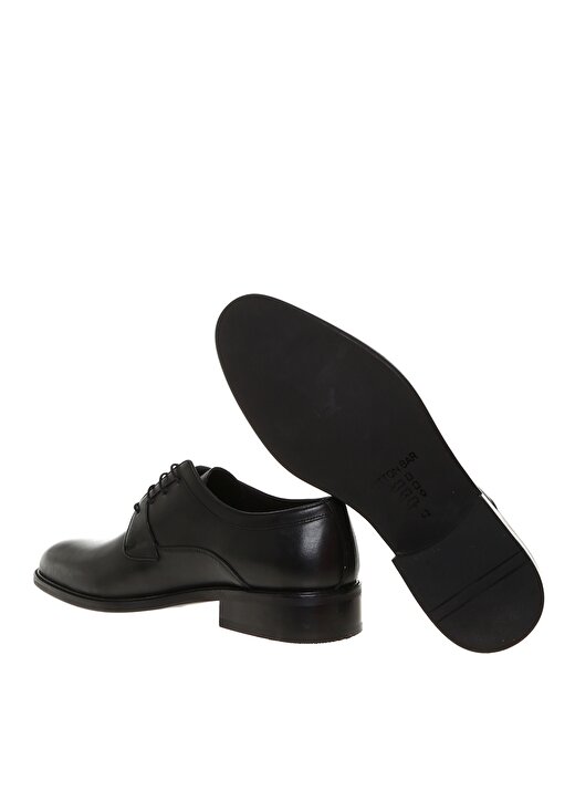 Cotton Bar Erkek Deri Siyah Klasik Ayakkabı 3