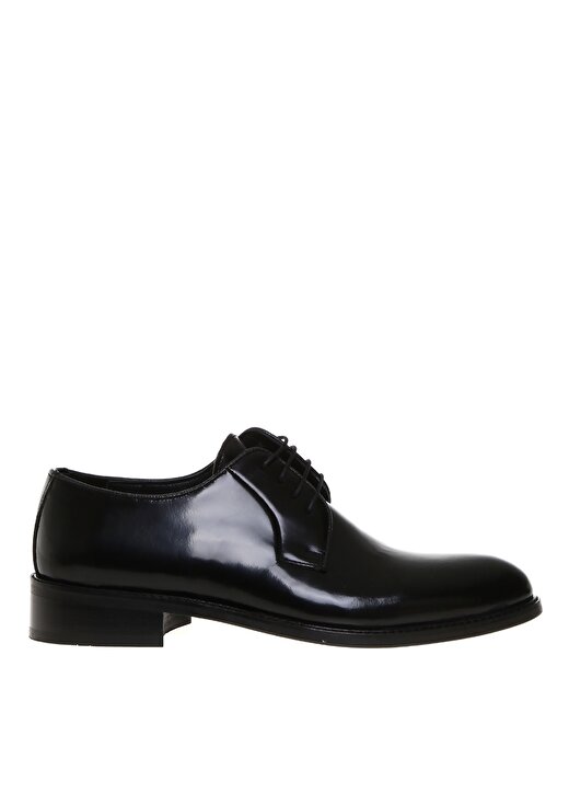 Cotton Bar Erkek Deri Siyah Klasik Ayakkabı 1
