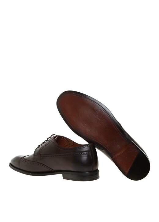 Fabrika Erkek Deri Kahverengi Klasik Ayakkabı 3