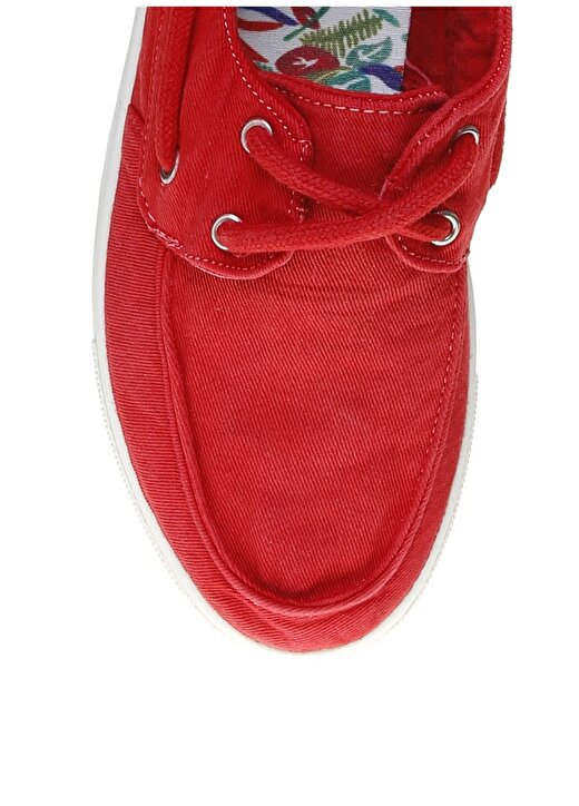 Limon Kadın Kırmızı Düz Ayakkabı 4
