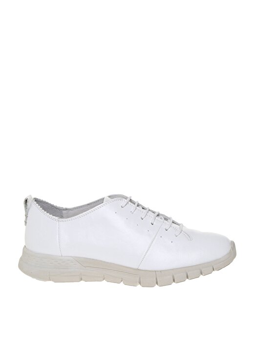 Penford Kadın Beyaz Düz Ayakkabı 1