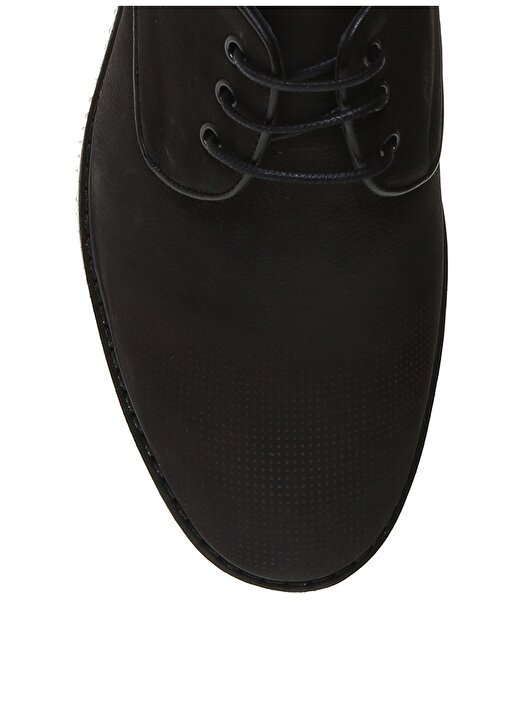 Fabrika Erkek Siyah Nubuk Klasik Ayakkabı 4