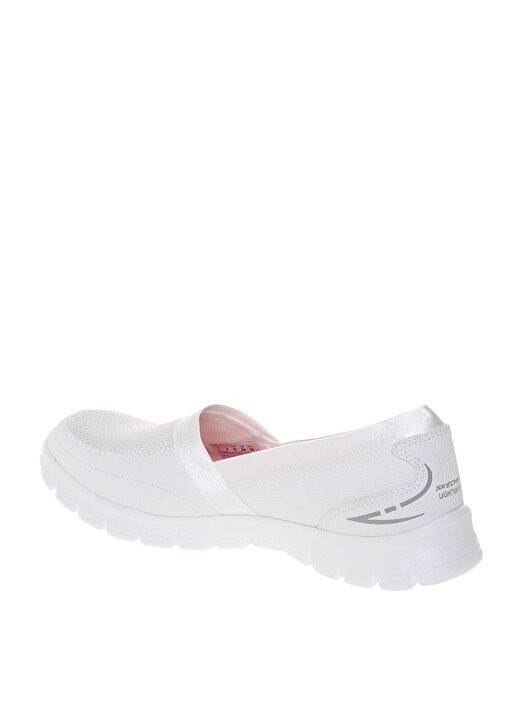 Skechers 99999548 Wht Ez Fl Beyaz Kadın Koşu Ayakkabısı 2