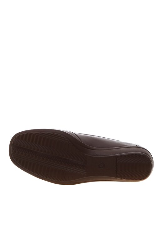 Penford Deri Düz Kahverengi Kadın Ayakkabı 3