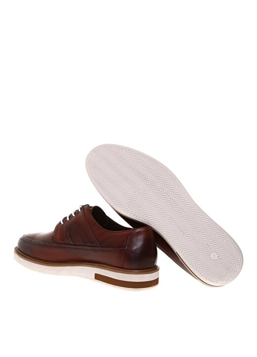 Pierre Cardin Beyaz Bağcıklı Kahverengi Erkek Ayakkabı 3