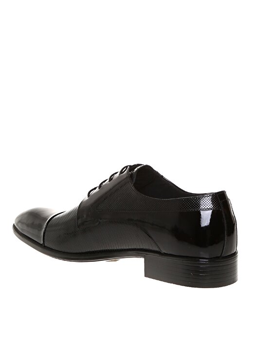 Pierre Cardin Erkek Rugan Siyah Klasik Ayakkabı 2