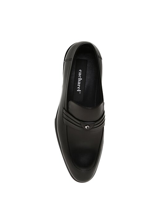 Cacharel Erkek Deri Siyah Klasik Ayakkabı 4