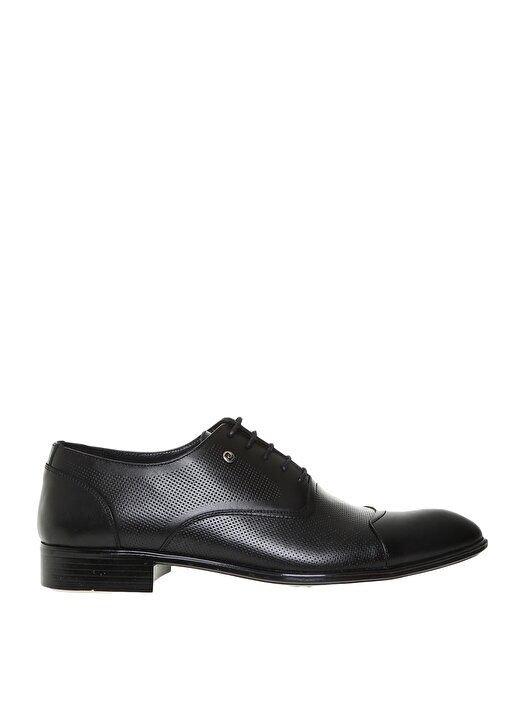 Pierre Cardin Erkek Siyah Deri Klasik Ayakkabı 1