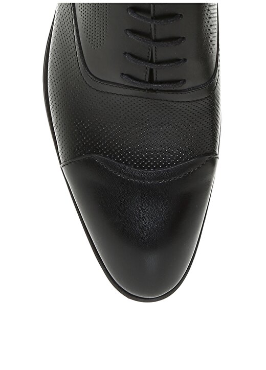 Pierre Cardin Erkek Siyah Deri Klasik Ayakkabı 4