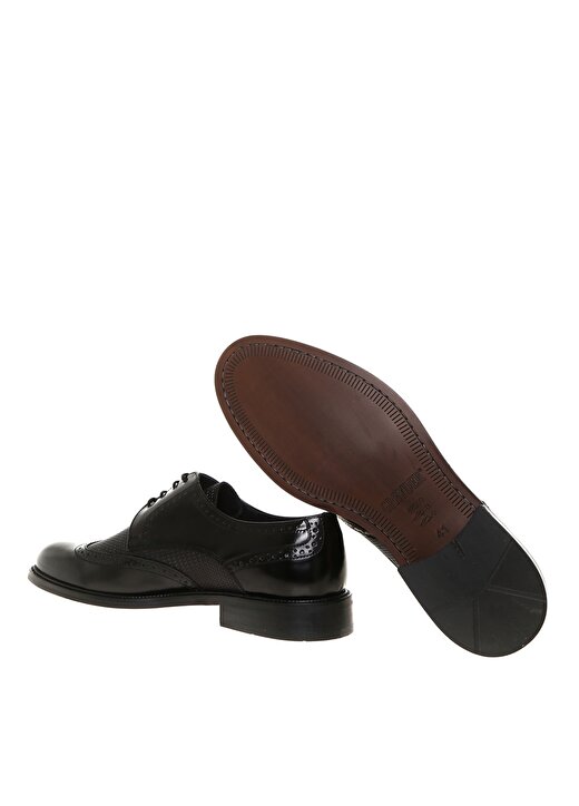 Greyder Erkek Deri Siyah Klasik Ayakkabı 3