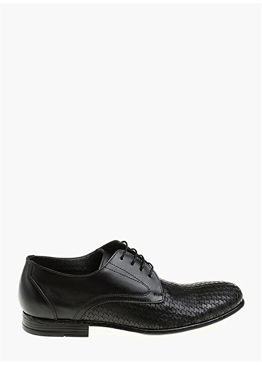 Divarese Erkek Deri Siyah Klasik Ayakkabı 1