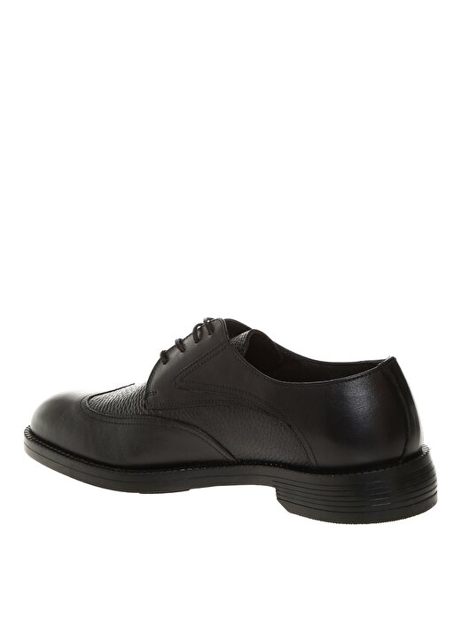 Fabrika Deri Siyah Klasik Ayakkabı 3