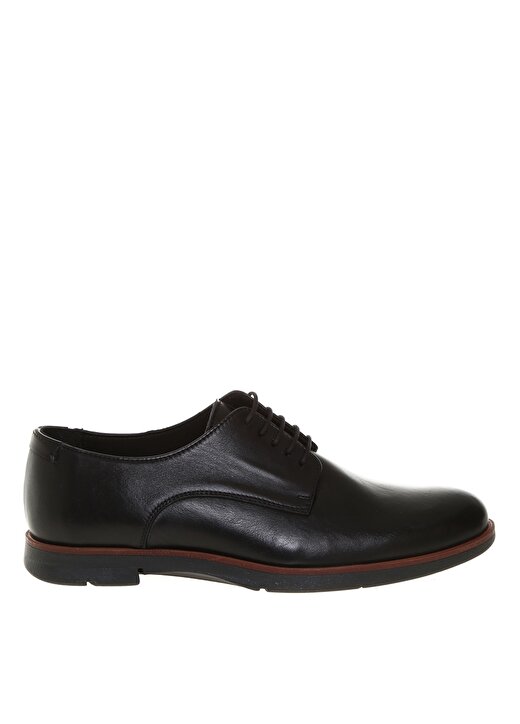 Penford Deri Siyah Klasik Ayakkabı 2