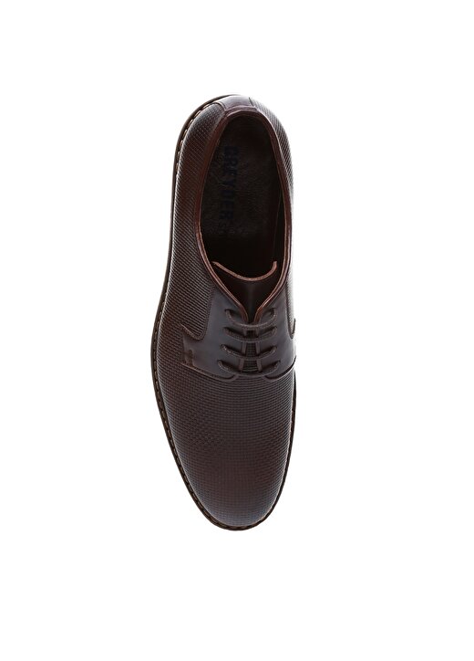 Greyder Deri Kahverengi Erkek Klasik Ayakkabı 4