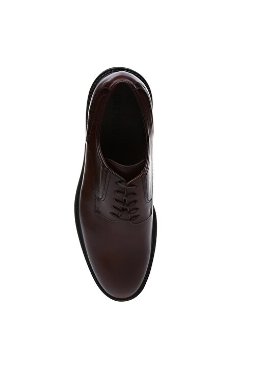 Greyder Deri Kahverengi Erkek Klasik Düz Ayakkabı 4