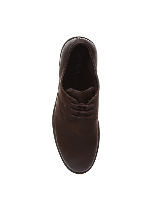 Greyder Deri Kahverengi Erkek Klasik Nubuk Ayakkabı 4