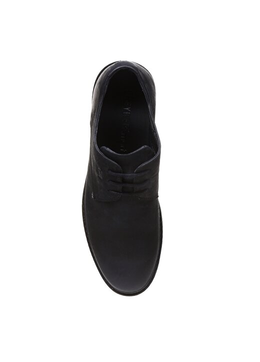 Greyder Deri Siyah Erkek Nubuk Klasik Ayakkabı 4