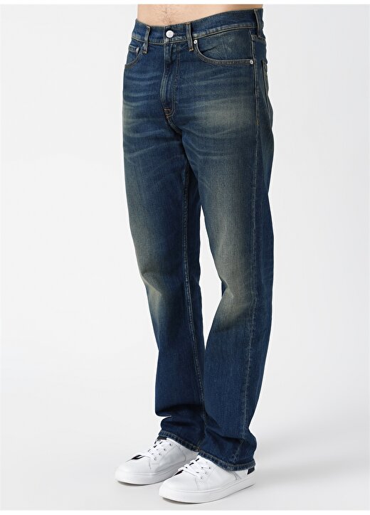 Calvin Klein Jeans Erkek Kırmızı Denim Pantolon J30J308043-911 3
