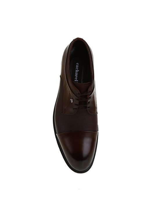 Cacharel Deri Kahverengi Erkek Klasik Ayakkabı 4