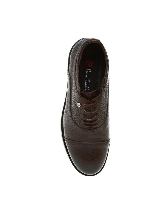 Pierre Cardin Deri Kahverengi Erkek Klasik Ayakkabı 4